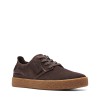 Clarks - Streethill Lace Dark Brown Suede